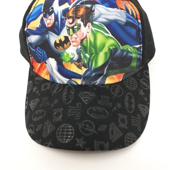 JUSTICE LEAGUE Trio Youth DC Comics Adjustable Hat - Picture 6 of 7